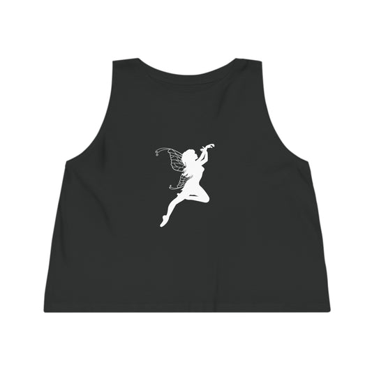 Women's Cropped Tank Top Fairy