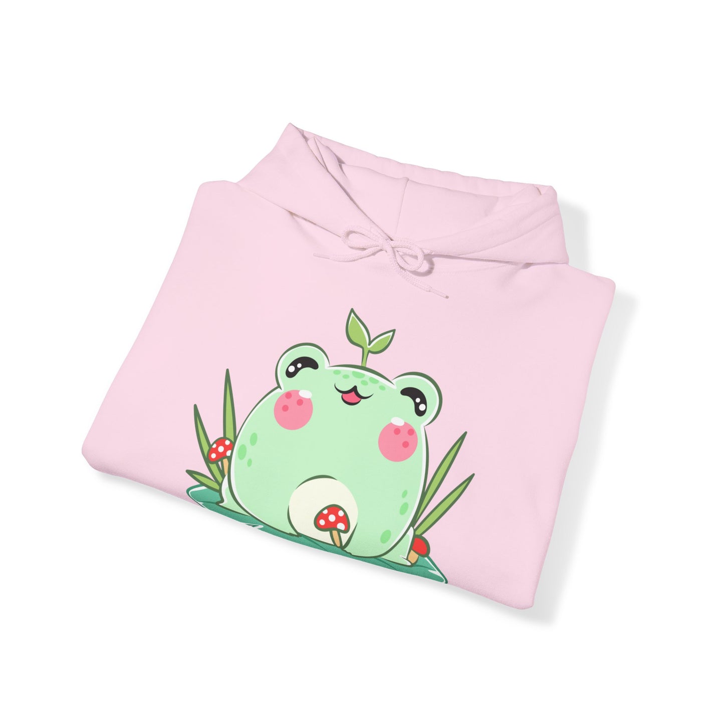 Unisex Hooded Sweatshirt Adorable Frog