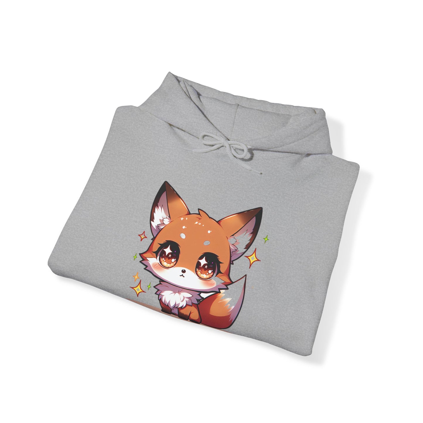 Unisex Hooded Sweatshirt Adorable Fox