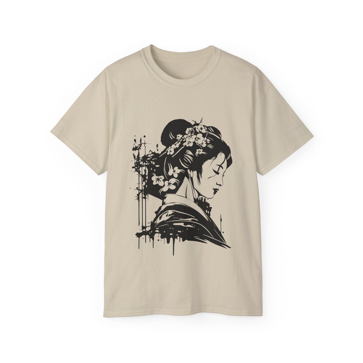 Unisex Cotton T-shirt Geisha