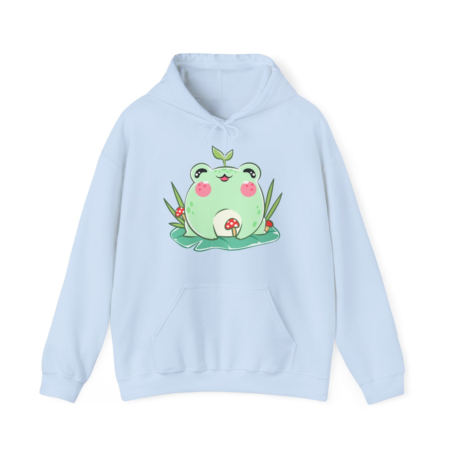 Unisex Hooded Sweatshirt Adorable Frog