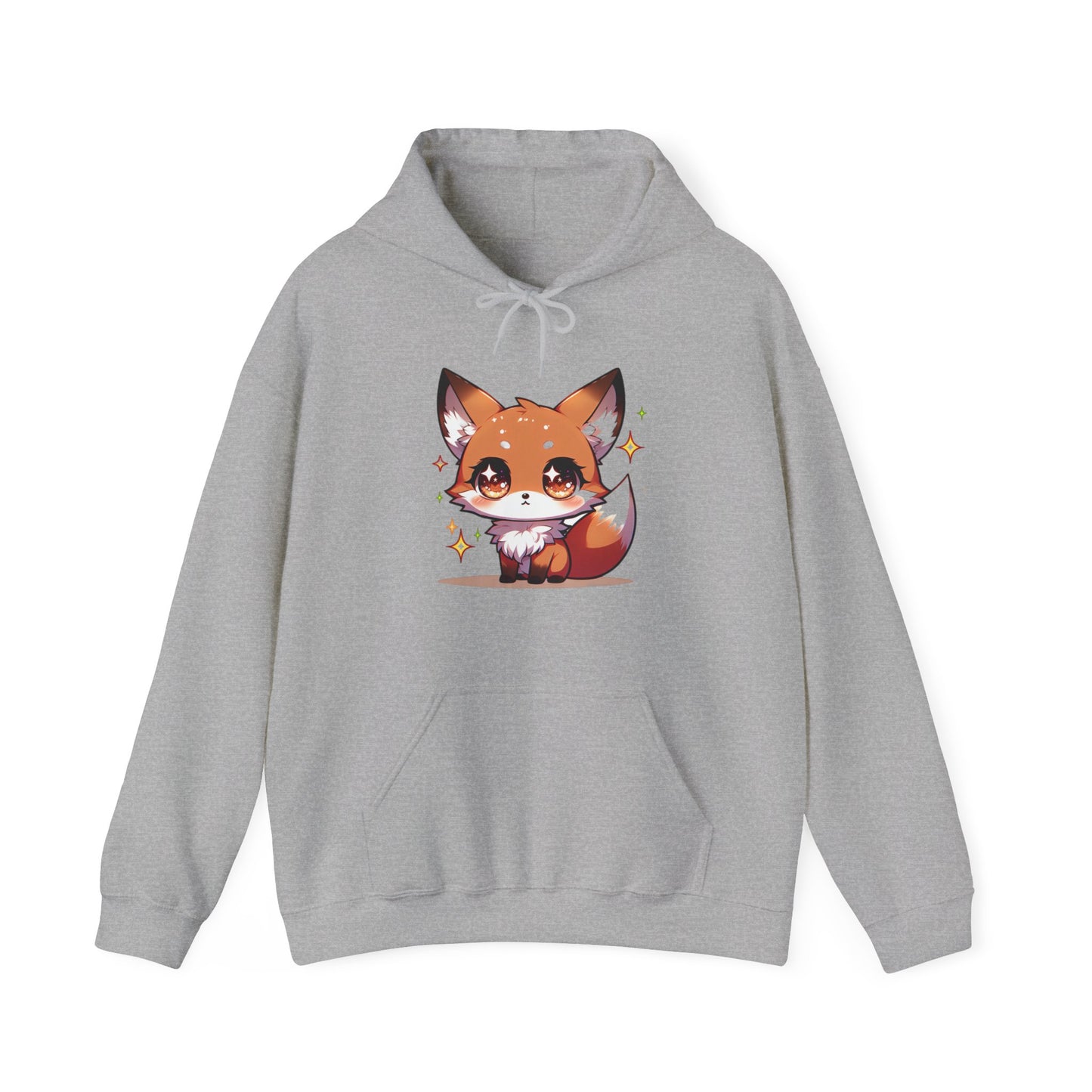 Unisex Hooded Sweatshirt Adorable Fox