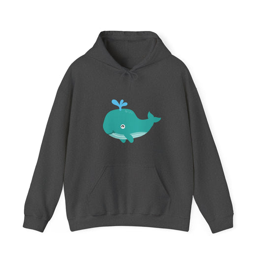 Unisex Hooded Sweatshirt Whale