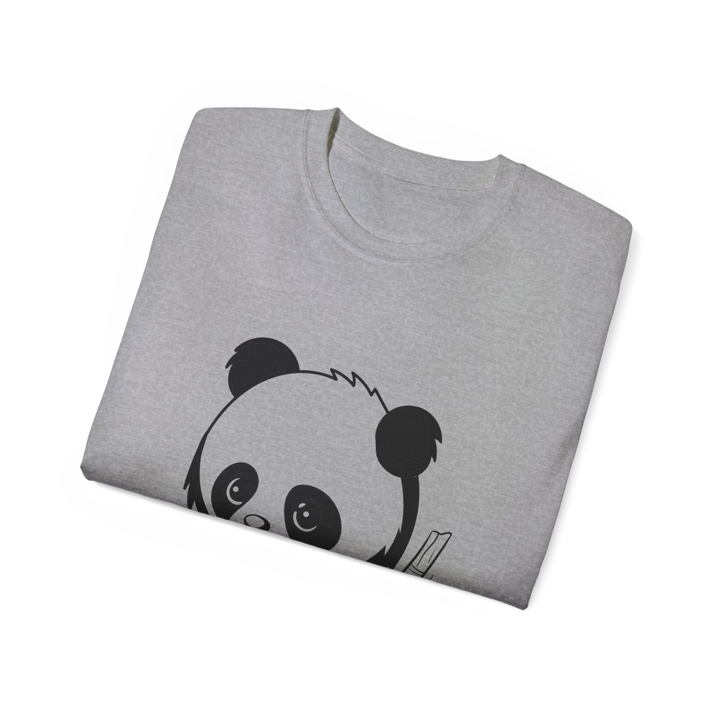 Unisex Cotton T-shirt Panda