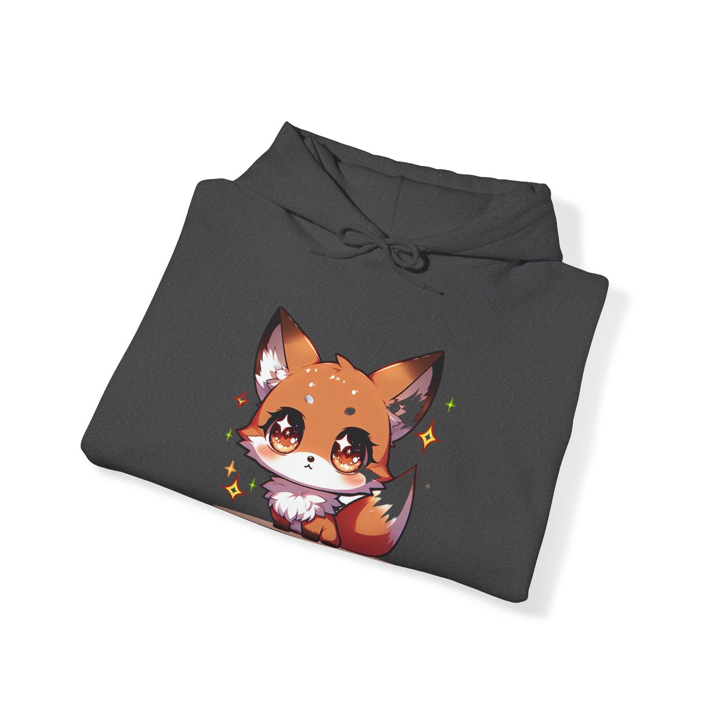 Unisex Hooded Sweatshirt Adorable Fox