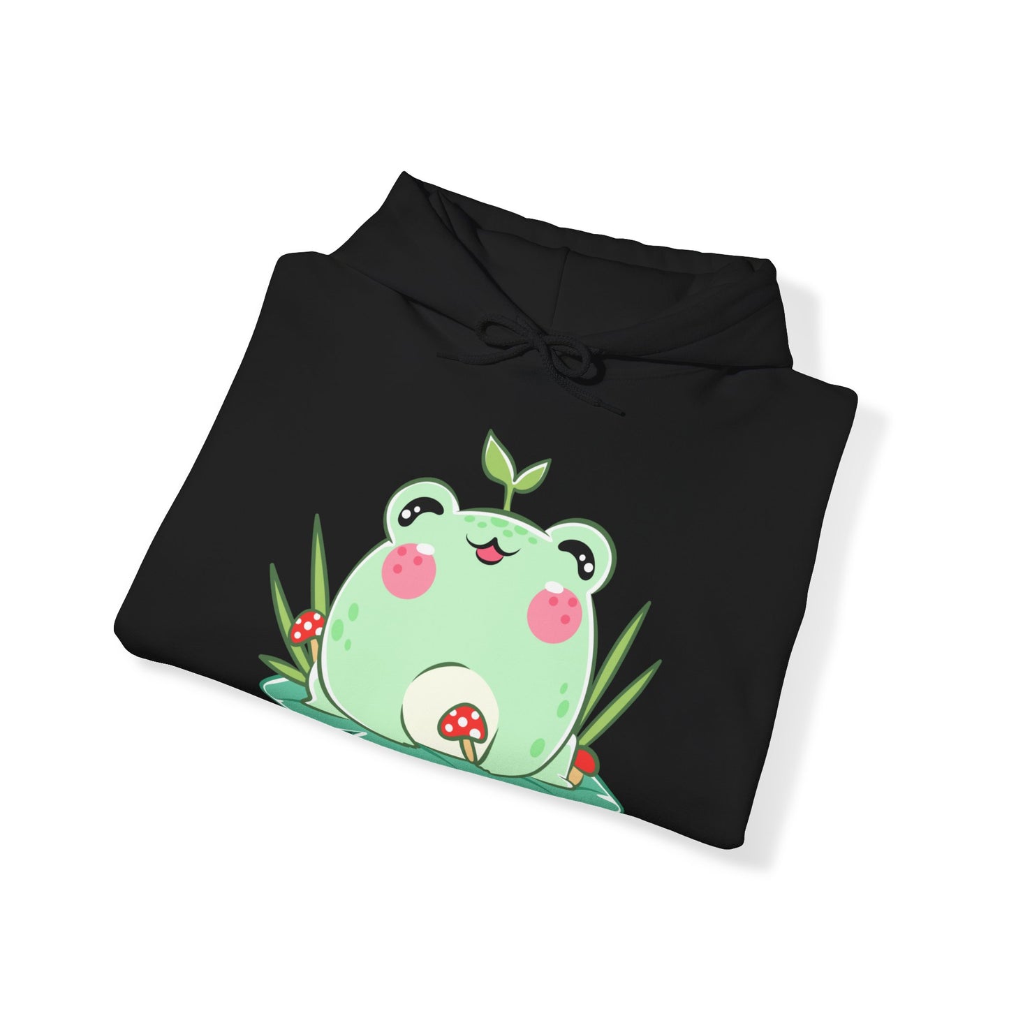 Unisex Hooded Sweatshirt Adorable Frog