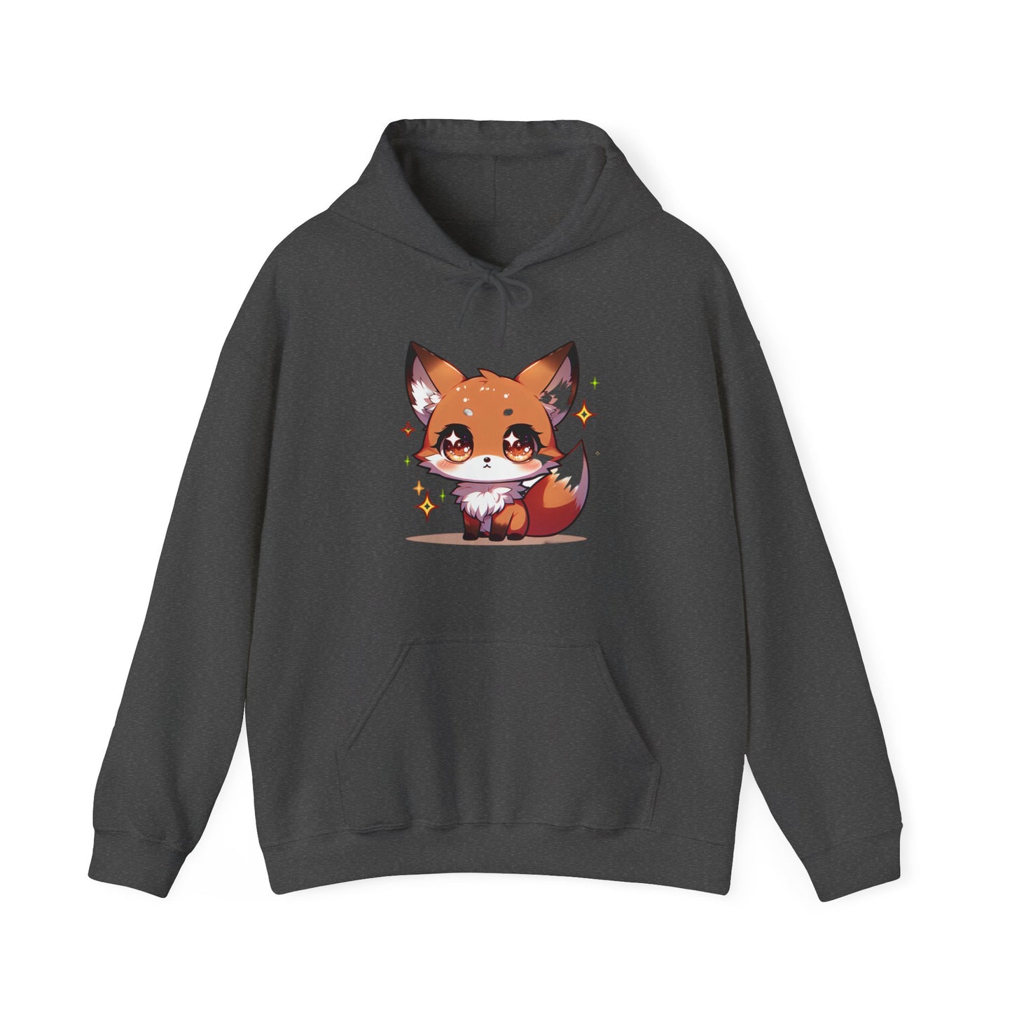 Unisex Hooded Sweatshirt Adorable Fox