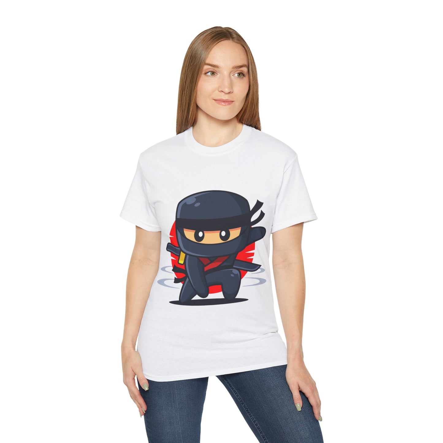 Unisex Cotton T-shirt Ninja