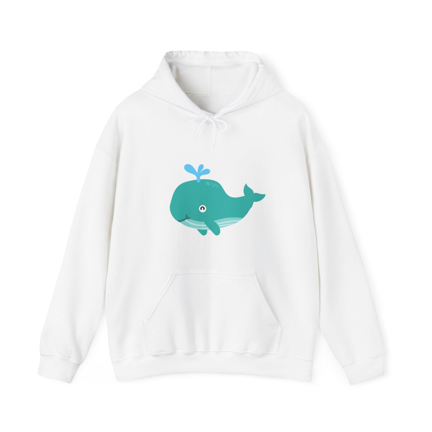 Unisex Hooded Sweatshirt Whale