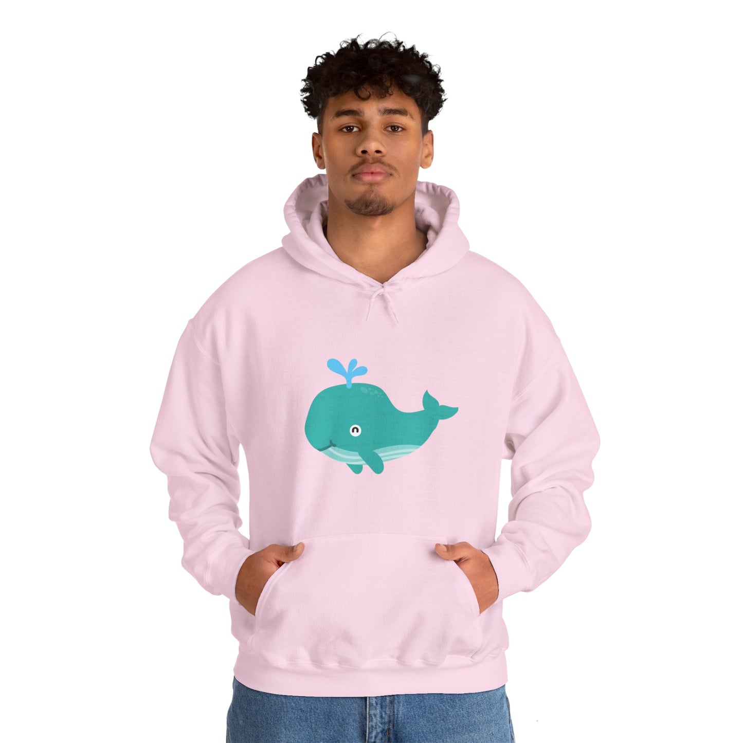 Unisex Hooded Sweatshirt Whale