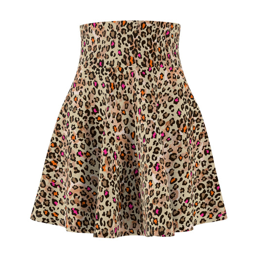 Women's Alternative Skirt Leopard Spots