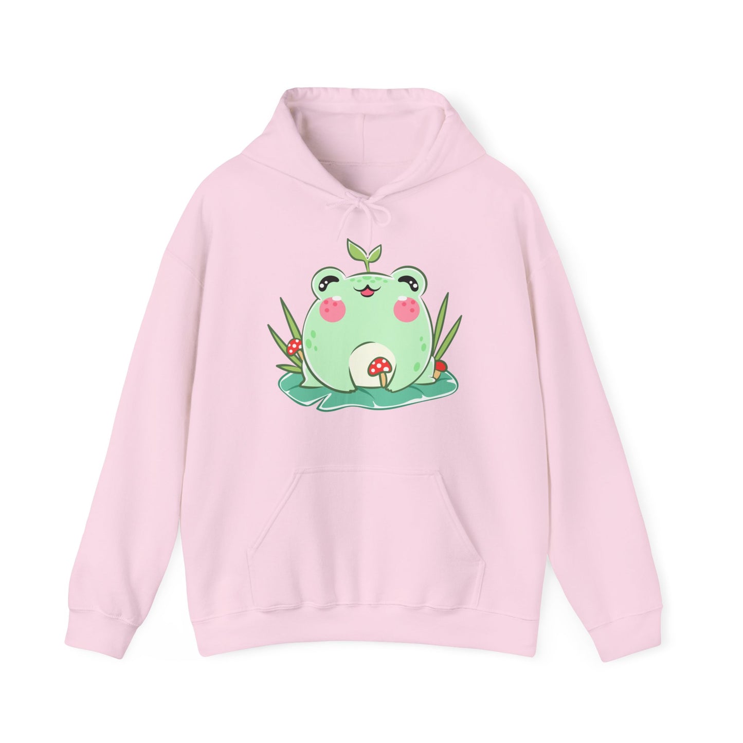 Unisex Hooded Sweatshirt Adorable Frog