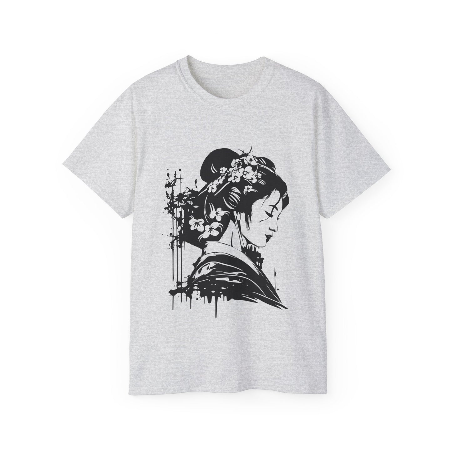 Unisex Cotton T-shirt Geisha