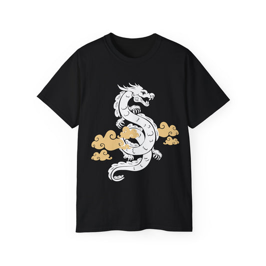 Unisex Cotton T-shirt Dragon