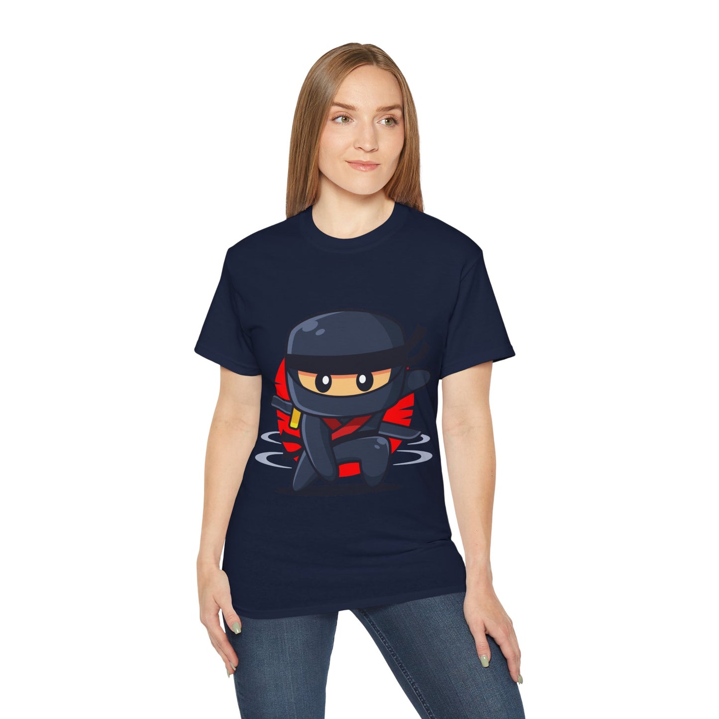 Unisex Cotton T-shirt Ninja