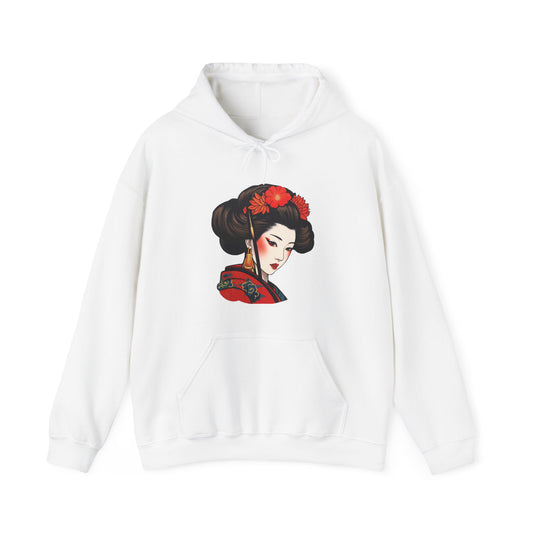 Unisex Hooded Sweatshirt Geisha