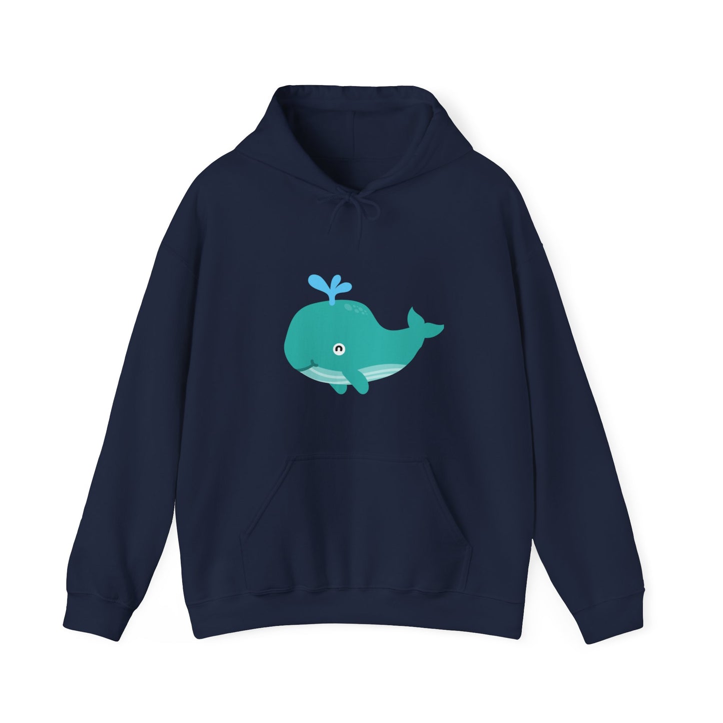 Unisex Hooded Sweatshirt Whale