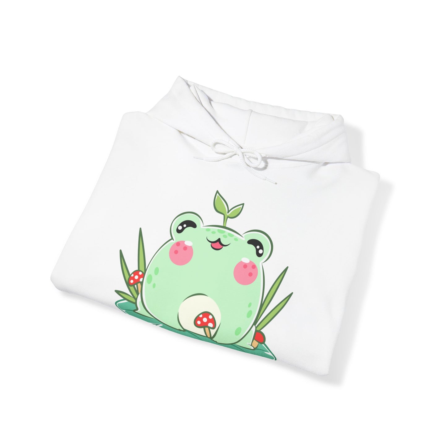 Unisex Hooded Sweatshirt Adorable Frog