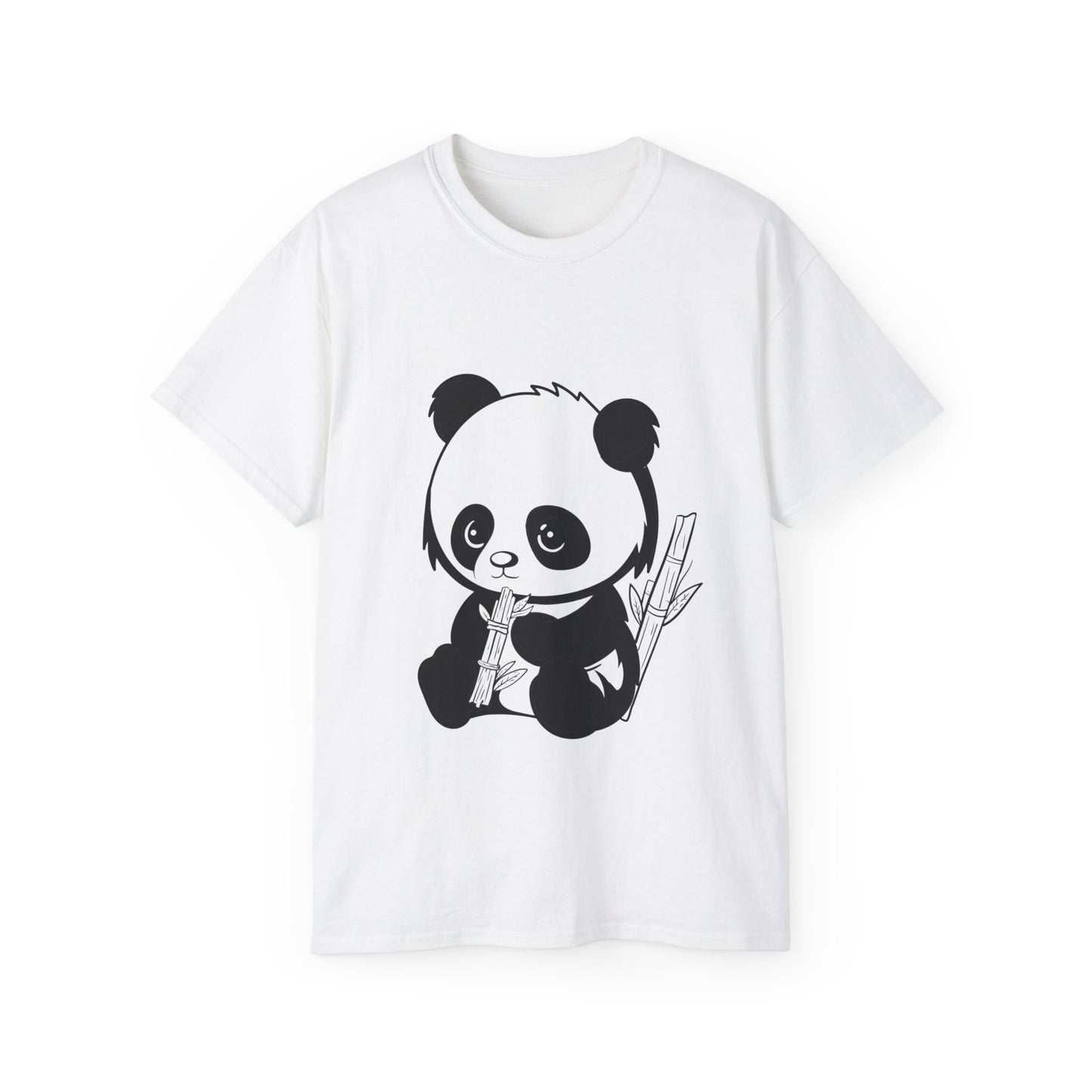 Unisex Cotton T-shirt Panda