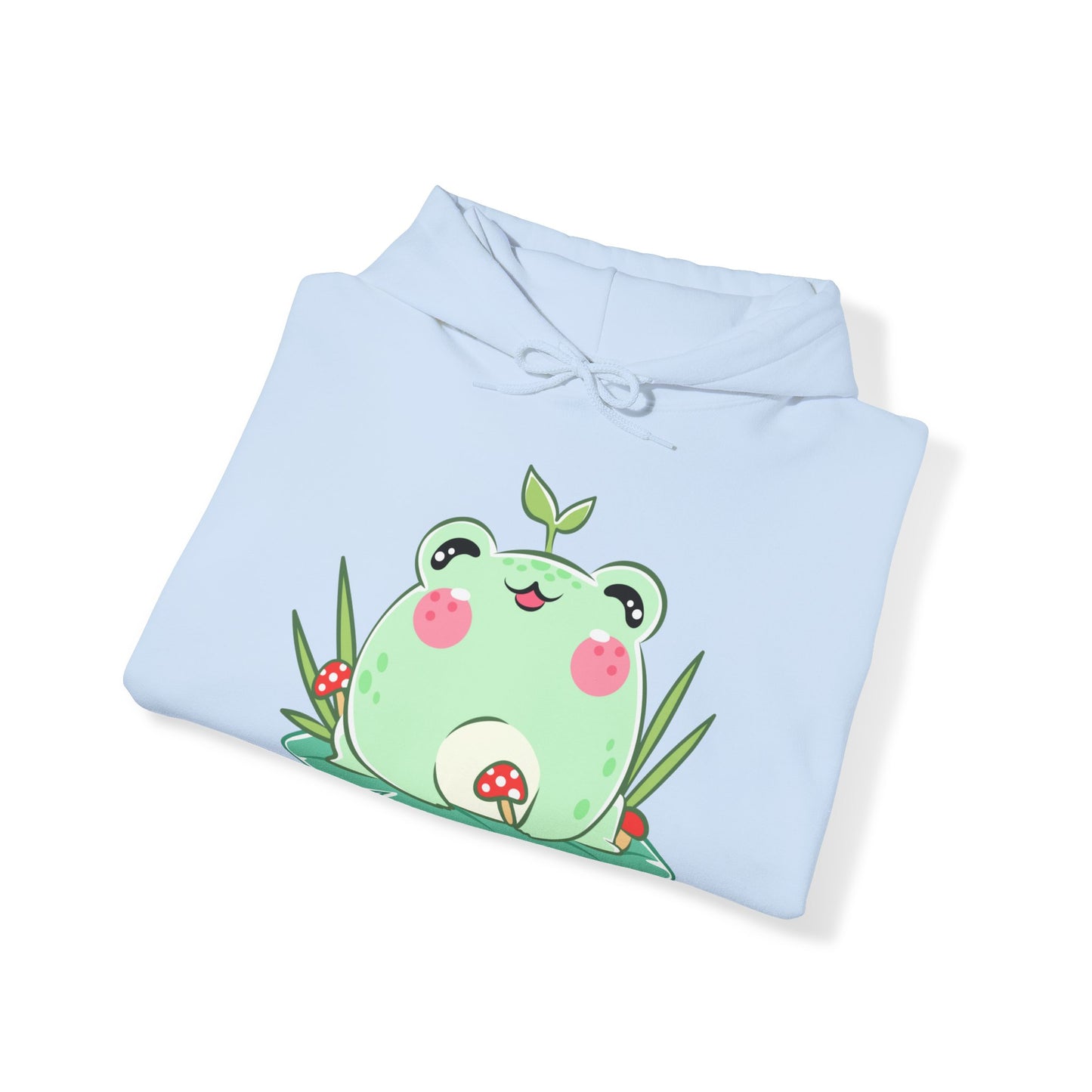 Unisex Hooded Sweatshirt Adorable Frog