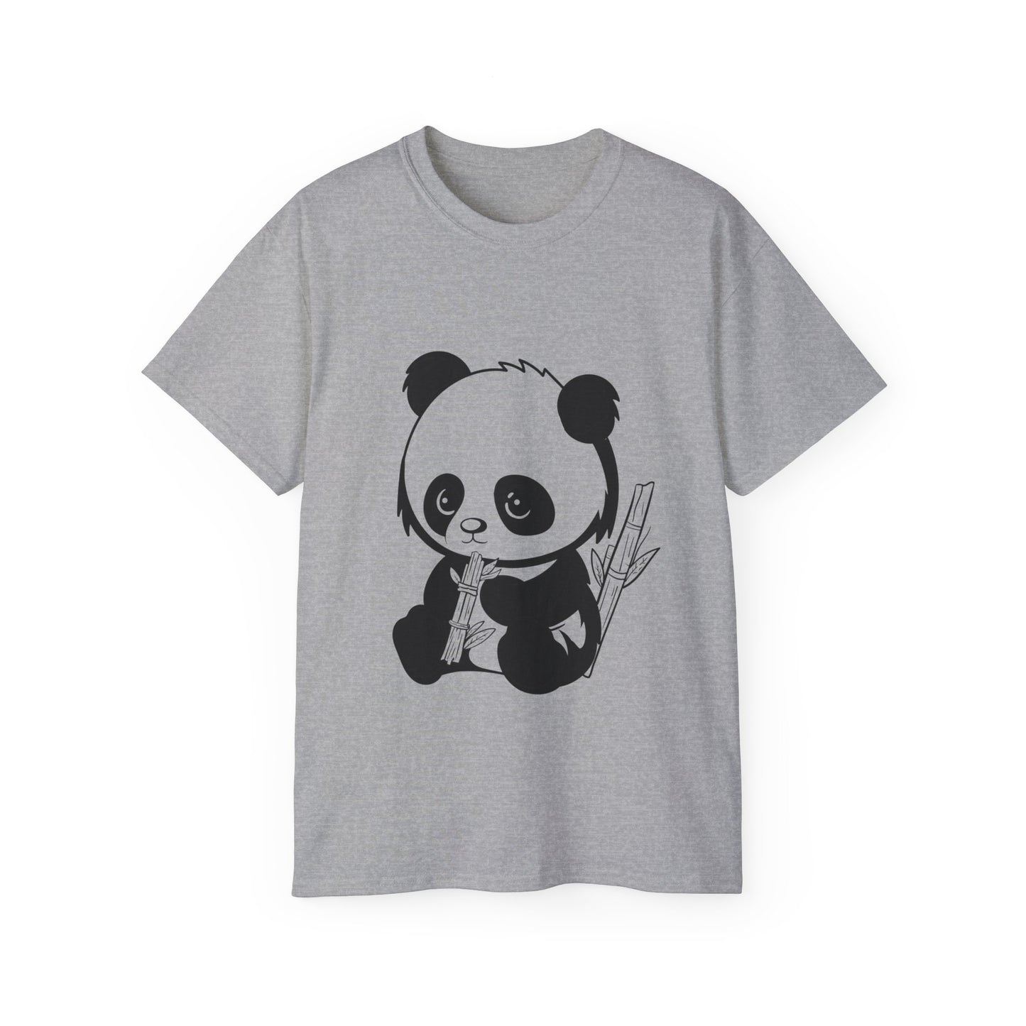 Unisex Cotton T-shirt Panda