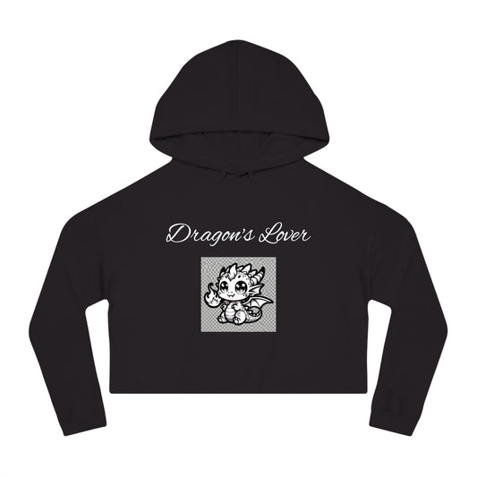 Women’s Cropped Hooded Sweatshirt Dragon