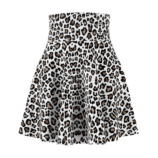 Women's Skirt Leopard Spots