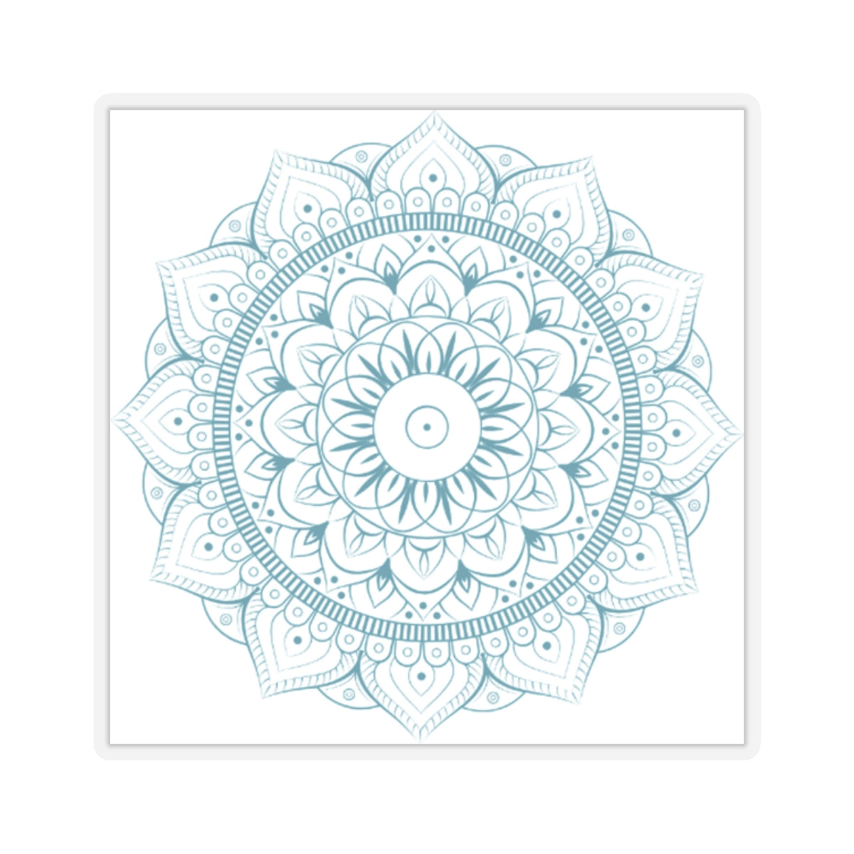 Mandala Sticker Turquoise